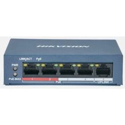 Hikvision Switch 4 Port Poe +1 Ethernet Port Ds-3e0105p-e/m (b) 301801291