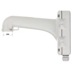 Hikvision - DS-1604ZJ-POLE - Support Poteau Avec Boite De Jonction Pour Caméra Dôme - Blanc -HIKVISION Soldes Magasin 30466155 3