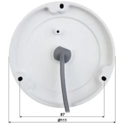 Hikvision - DS-2CE57H0T-VPITF28C - Caméra Dôme Extérieur 5MP IR 20 M - Blanc -HIKVISION Soldes Magasin 33268103 3