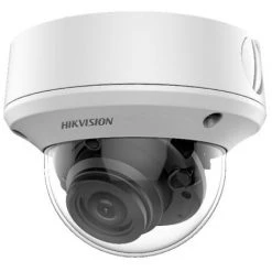 Hikvision - DS-2CE59U7T-AVPIT3ZF(2,7-13,5mm) - Caméra Dôme Extérieur Varifocale 4K IR 60 M - Blanc