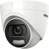 Hikvision - DS-2CE72HFT-F28(2,8mm) - Caméra Dôme Extérieure IR 20 M ColorVu - Blanc