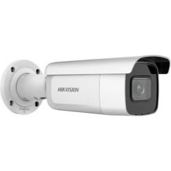 HIKVISION Caméra Tube IP 4MP - Varifocale Motorisée - IR 60M - Blanc