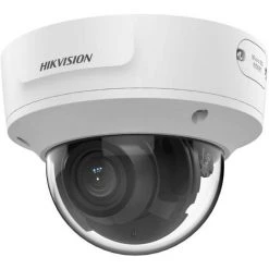 Hikvision - Caméra Dôme IP 5 MP Varifocale Motorisée 7 - 35 Mm - Blanc