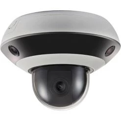 Hikvision - DS-2TD2617-6/PA - Caméra Tube IP Thermique Et Optique 4 MP Fixe 6.2 Mm IR 40 M - Blanc
