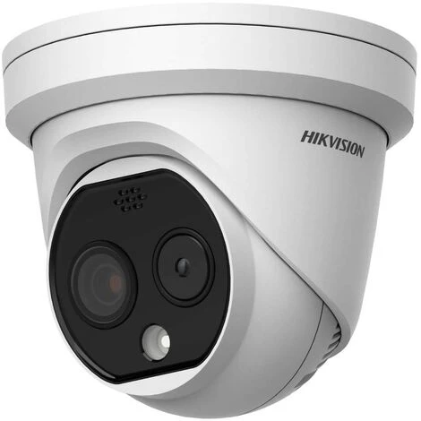Caméra Dôme IP Double Capteur 4MP Focale Fixe 3,1mm - Hikvision - DS-2TD1217-3/PA(B) - Blanc 1 Caméra Dôme IP Double Capteur 4MP Focale Fixe 3,1mm - Hikvision - DS-2TD1217-3/PA(B) - Blanc