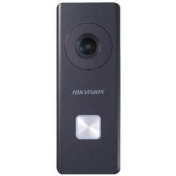 Sonnette Vidéo IP Wifi 1 Bouton - DS-KB6403-WIP Hikvision - Gris